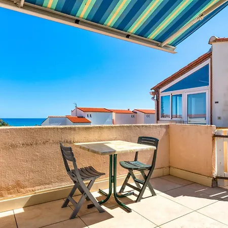 Апартаменты Cap D'agde T2 Terrasse, Vue